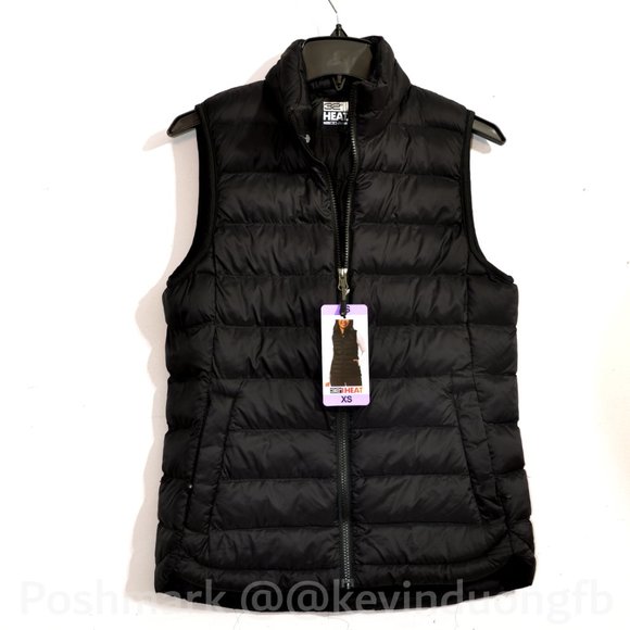 32 Degrees Jackets & Blazers - Ladies'‎  Black Vest 32 Degrees